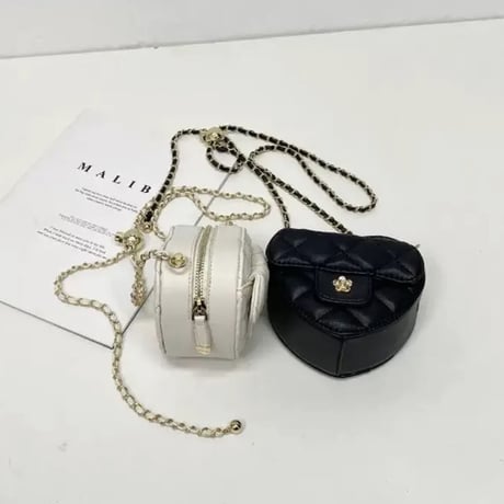 ハートキルティングカメリアbag 2種2色