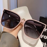 pastel frame sunglasses 3色