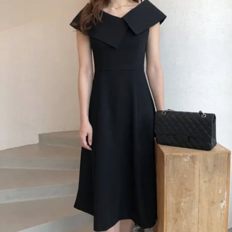 小越しほみ様ご着用♡French ノースリミディワンピ2色