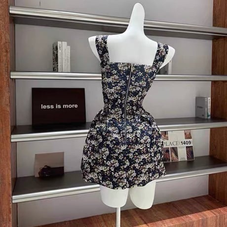Floral Fit & Flare Mini Dress