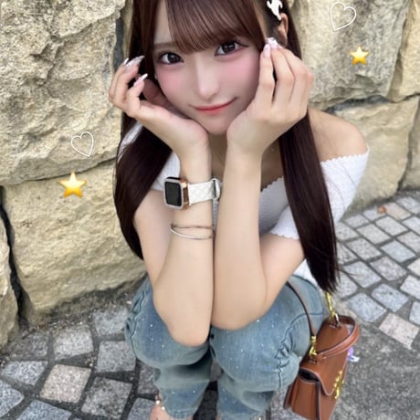 瀬戸りこ様ご着用♡Sparkle Flare Denim