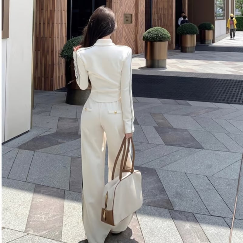 エレガントラフセットアップ 2色 | ecrea