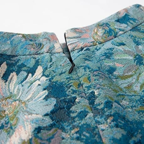 paint flower skirt