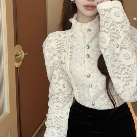 lace design tops