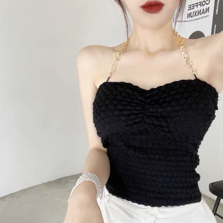 apyu様ご着用♡2wayチェーンストラップトップス4色
