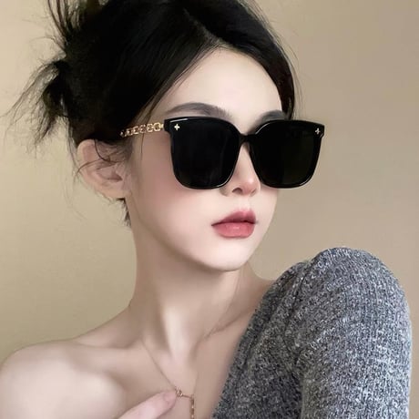 Oversized Square Sunglasses 2色