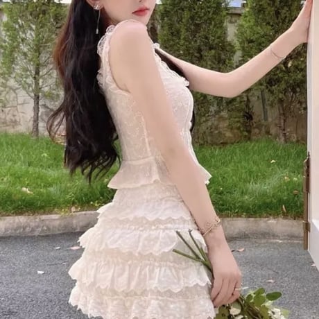 girly cotton lace setup