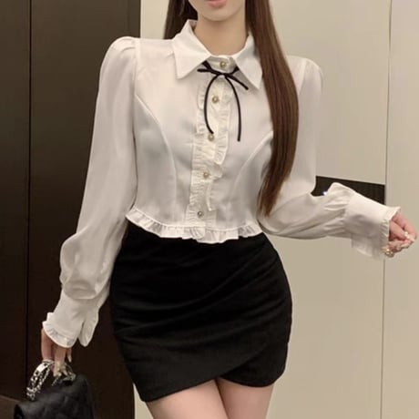 girly ribbon tops