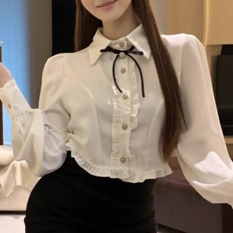 girly ribbon tops