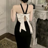 back ribbon long op