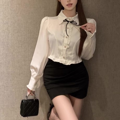 girly ribbon tops