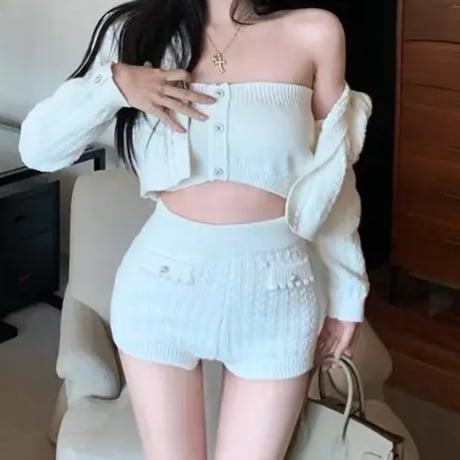 ニット3点セット 2色