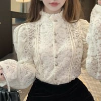 lace design tops