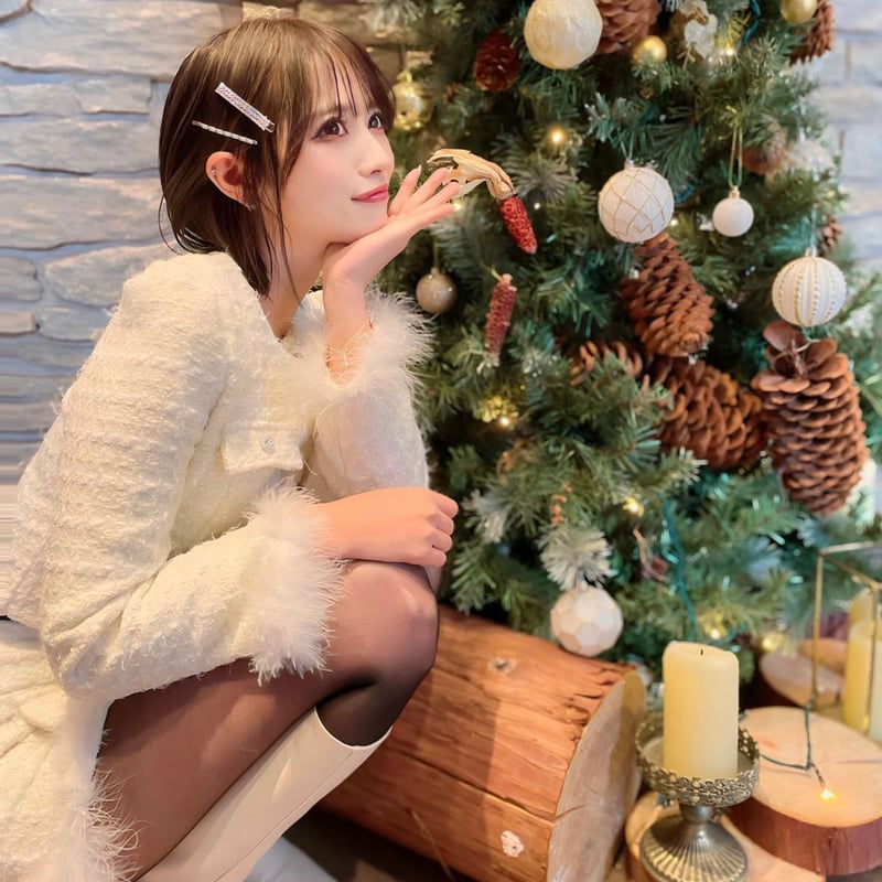 なみめろ様ご着用♡ツイード×ファーセットアップ | ecrea