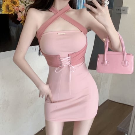 lace up sporty pink op