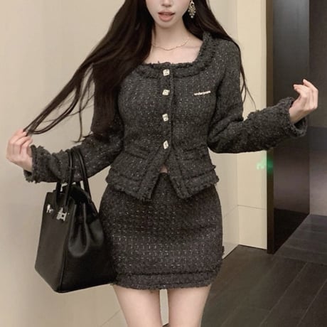 Elegant Tweed Mini Set