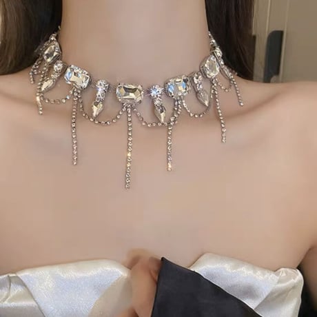 kira kira square necklace