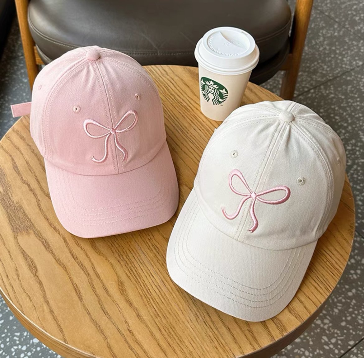 煌苺きらら様ご着用♡刺繍リボンキャップ 5色 | ecrea