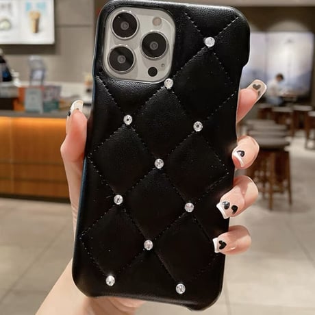 kira kira キルティング iPhoneケース3色