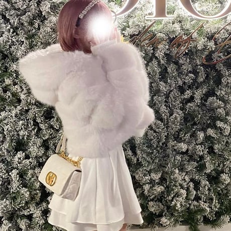 ぴょん様ご着用♡pure hoodie fur coat 2色