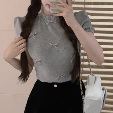 petit ribbon tops
