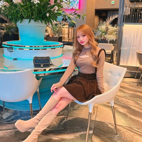 まゆぴちゅー様ご着用♡brown girly ベロア set