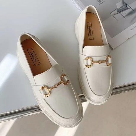 シンプルローファーshoes 3色