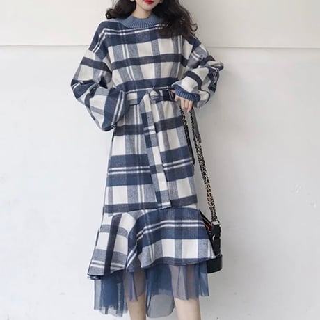 あやち様ご着用♡docking tyekku onepiece 2色