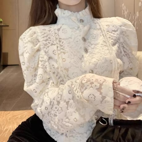 lace design tops