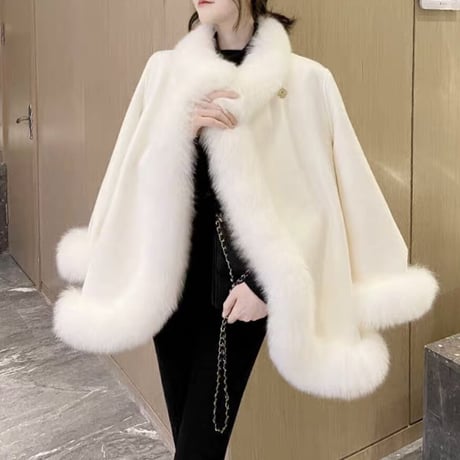 pyon様ご着用♡elegant fur cape coat