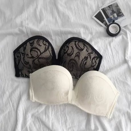 strap less brassiere 4色