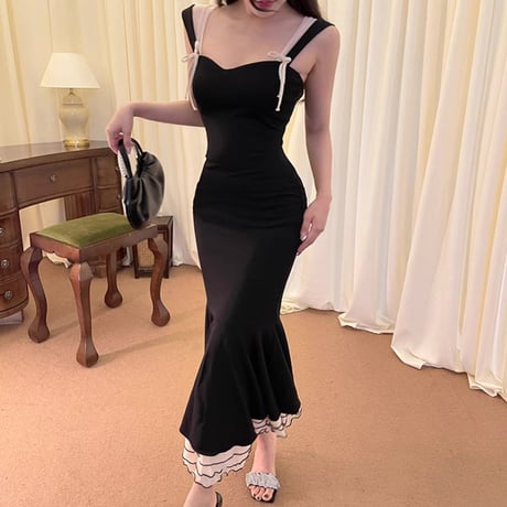 mellow frill long op