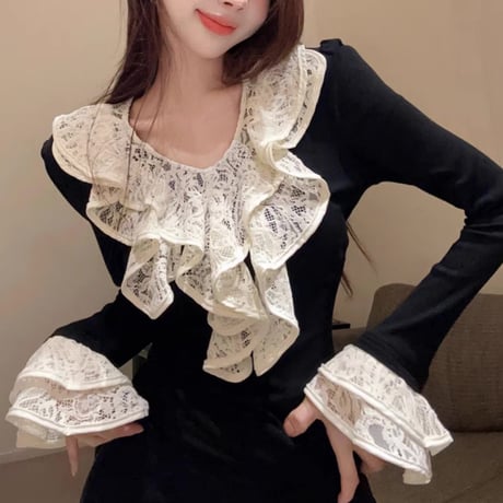 TERUMI様ご着用♡classical lace tops