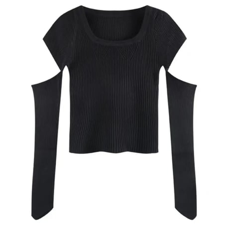 綾野あすか様ご着用♡sleeve cut tops 2色