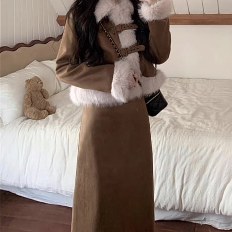 fur×brown winter setup 2種