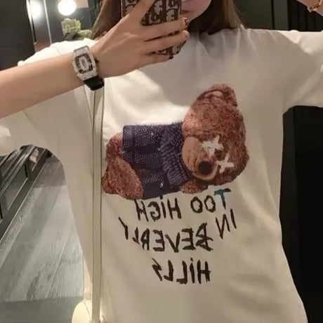 miu様ご着用*.bear Tシャツ
