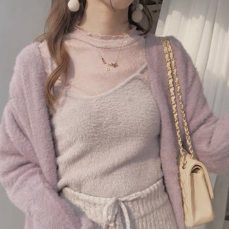 Sheer Inner Tops 3色