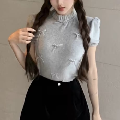 petit ribbon tops
