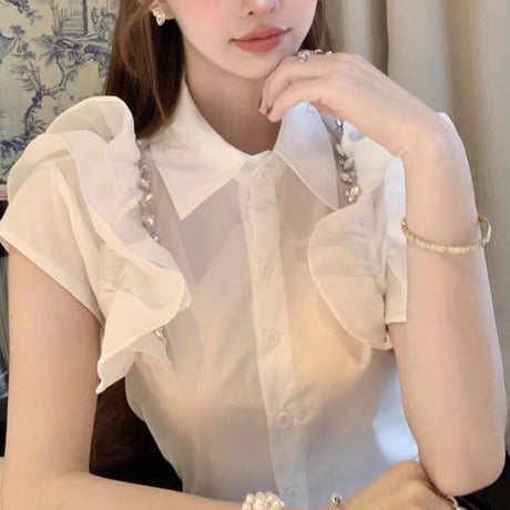らむめろ様ご着用♡ノースリフリルトップス