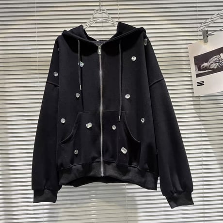 日南まみ様ご着用♡ビジュースカートセットアップ 3色