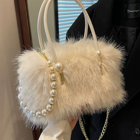 Perl×fur bag 4色