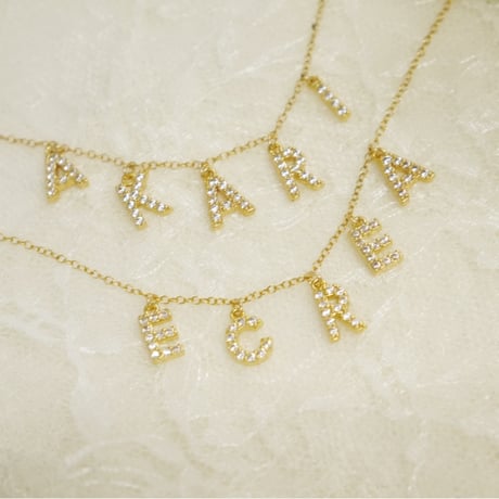 7-8文字  order necklace