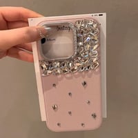 キラキラビジューiPhoneケース