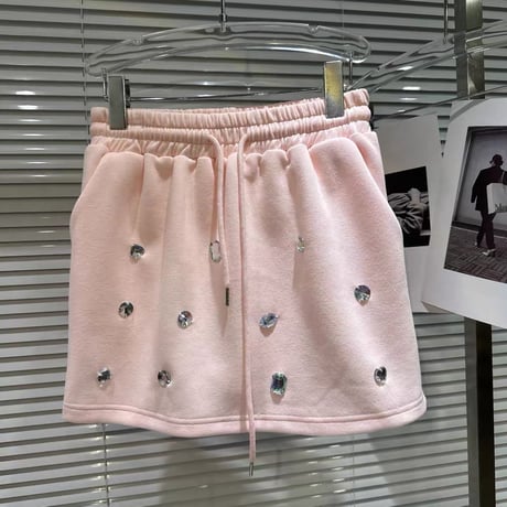 日南まみ様ご着用♡ビジュースカートセットアップ 3色