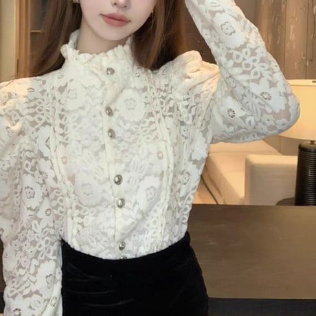 lace design tops