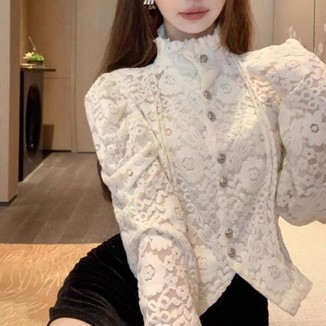 lace design tops