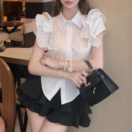 らむめろ様ご着用♡ノースリフリルトップス