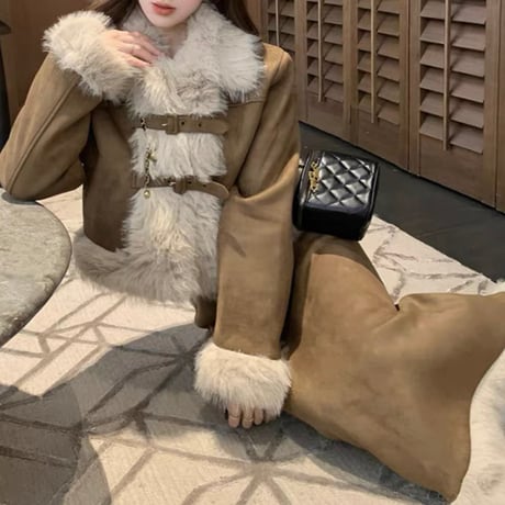 fur×brown winter setup 2種