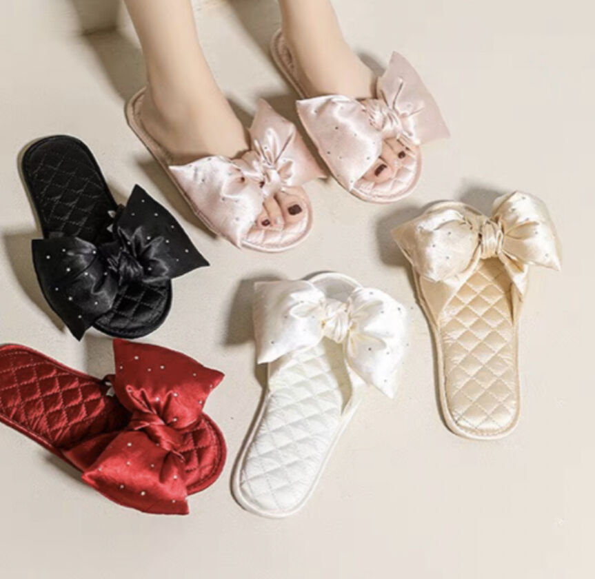 キラキラリボンルームシューズ5色 | ecrea 