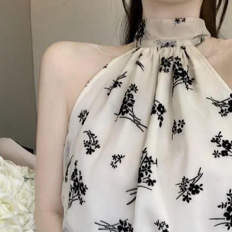 綾野あすか様ご着用♡Black flower folder op